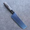 Seisuke Acero SK-85 Ion plating Nakiri  160mm Mango de Madera de Pakka Gris - Japanny-SP