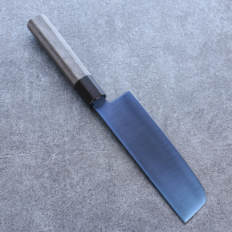 Seisuke Acero SK-85 Ion plating Nakiri  160mm Mango de Madera de Pakka Gris - Japanny-SP