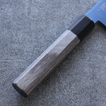 Seisuke Acero SK-85 Ion plating Nakiri  160mm Mango de Madera de Pakka Gris - Japanny-SP