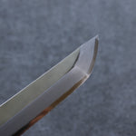 Sakai Takayuki Zangetsu Acero de Plata No.3 Terminado de Espejo Sakimaru Yanagiba  330mm Mango de Madera de ebano  con Funda - Japanny-SP