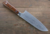 Nao Yamamoto Coreless Damasco Santoku  170mm Mango de Ironwood - Japanny-SP