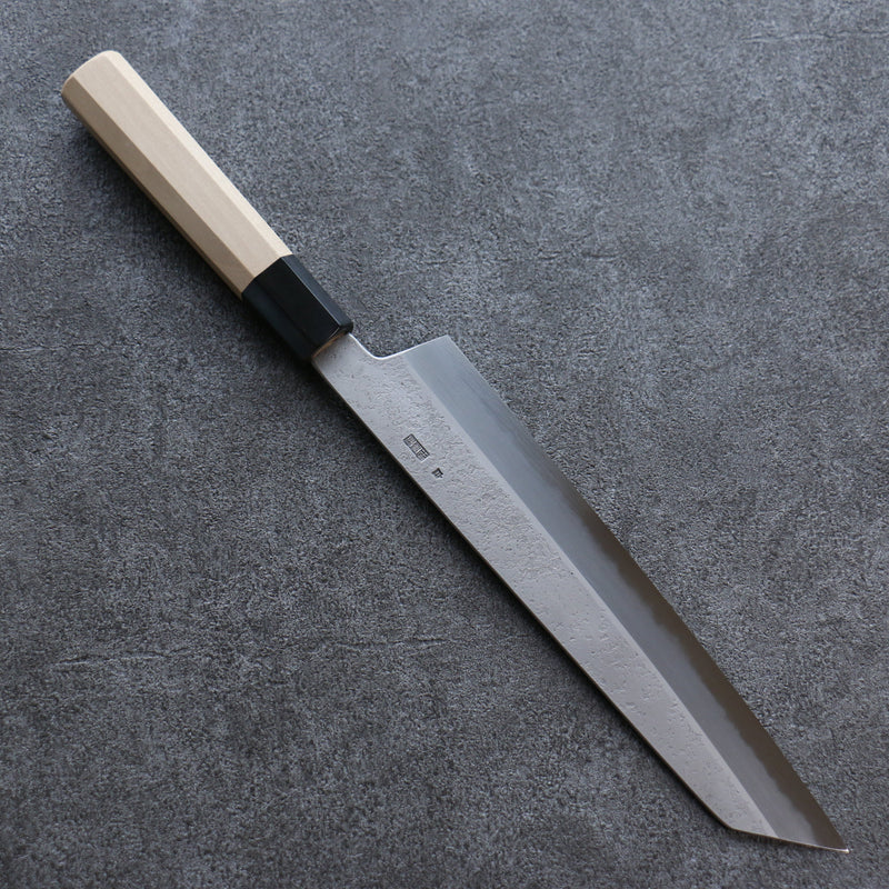 Kikuzuki Acero Blanco No.2 Nashiji Kiritsuke Gyuto  240mm Mango de Magnolia - Japanny-SP