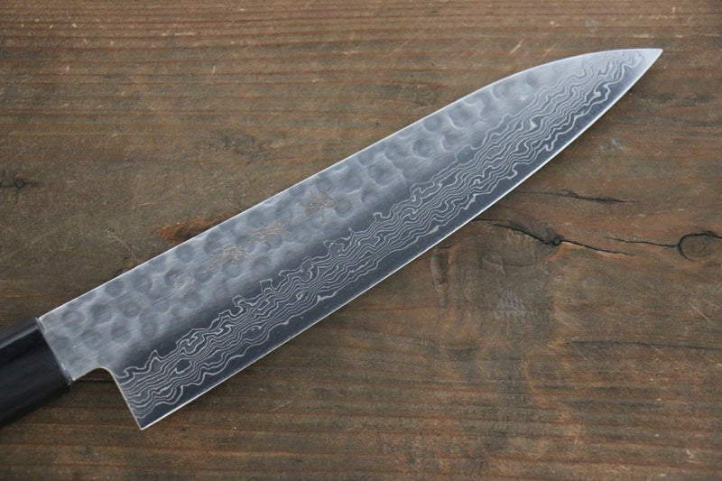 Sakai Takayuki AUS10 Damasco de 45 Capas Gyuto  180mm Mango de Shitan - Japanny-SP