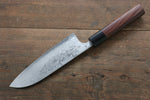 Nao Yamamoto VG10 Damasco Santoku  170mm Mango de Shitan - Japanny-SP