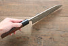 Nao Yamamoto VG10 Damasco Santoku  170mm Mango de Shitan - Japanny-SP