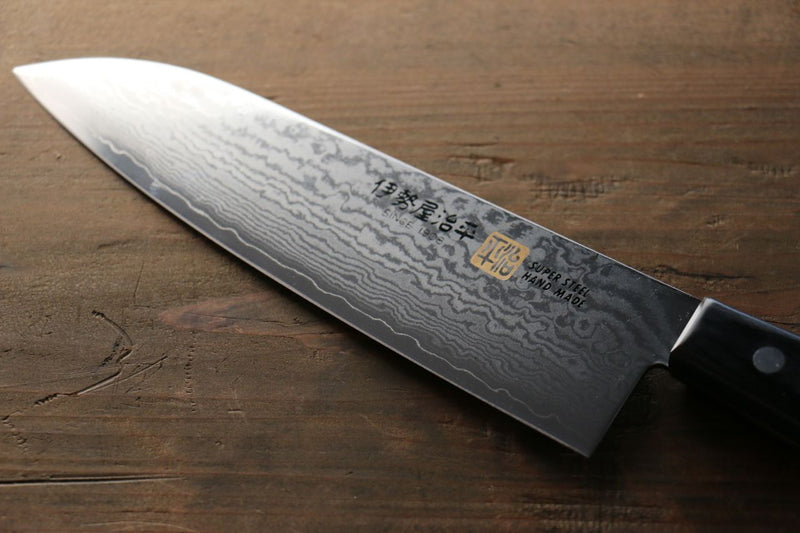 Iseya VG10 G-Series 33 Layer Damascus Japanese Chef's Petty 150mm, Santoku 180mm& Gyuto 210mm Set - Japanny-SP