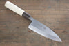 Sakai Takayuki Kasumitogi White Steel Maizuru engraving Deba - Japanny-SP