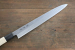 Sakai Takayuki Kasumitogi Acero Blanco Yanagiba Cuchillo Japones Mango de Magnolia - Japanny-SP