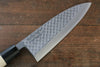 Sakai Takayuki Kasumitogi White Steel Shippou engraving Deba - Japanny-SP