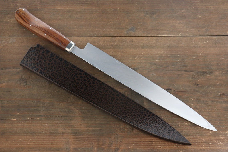 Sakai Takayuki INOX Molibdeno Yanagiba Mango de Ironwood del desierto(modelo sugihara) - Japanny-SP