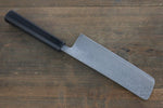 Shigeki Tanaka SG2 Damasco Nakiri  165mm Mango de Madera de ebano - Japanny-SP