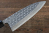 Sakai Takayuki Kasumitogi White Steel Seigaiha engraving Deba - Japanny-SP