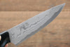 Kazuo Nomura Acero Blanco No.2 Damasco Gyuto  120mm Mango de Micarta - Japanny-SP