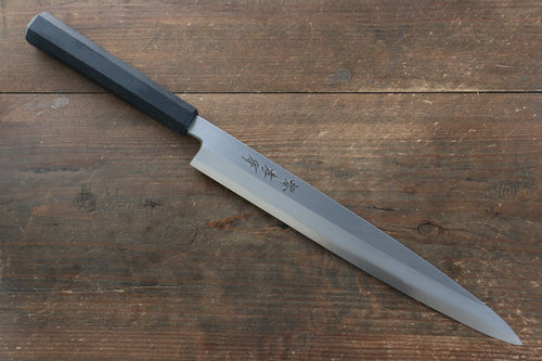 Sakai Takayuki Nanairo INOX Molibdeno Yanagiba  270mm Mango de Resina ABS (Laquerada negra) - Japanny-SP