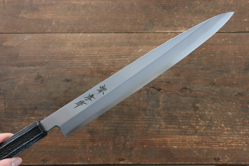 Sakai Takayuki Nanairo INOX Molibdeno Yanagiba  270mm Mango de Resina ABS (Ebano) - Japanny-SP