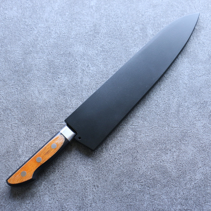 Negro Magnolia Funda para 270mm Gyuto con Clavija de madera contrachapada Kaneko - Japanny-SP