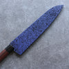 Madera de pakka azul Funda para 240mm Gyuto con Clavija de madera contrachapada Kaneko - Japanny-SP