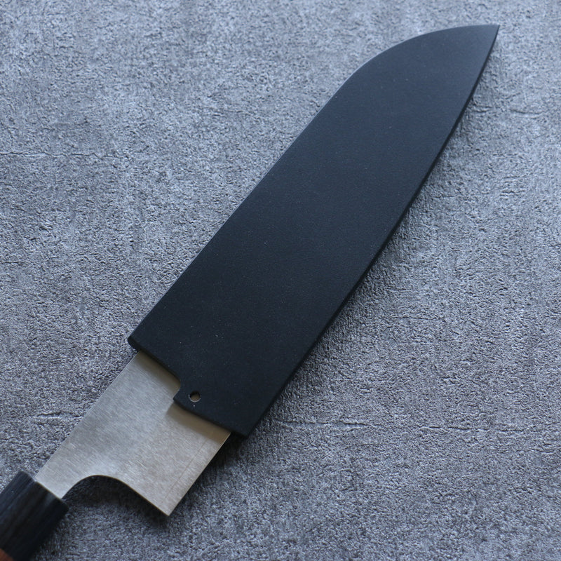 Negro Magnolia Funda para 165mm Santoku con Clavija de madera contrachapada Kaneko - Japanny-SP