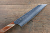 Sakai Takayuki VG10 Damasco de 33 Capas Kengata Gyuto  190mm Mango de Laquerado de arce vivo (Seiren) - Japanny-SP