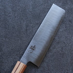 Shigeki Tanaka Majiro Acero de Plata No.3 Nakiri  165mm Mango de Maple, cerezo, Nogal - Japanny-SP