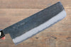 Kanetsune Acero Azul No.2 Kurouchi Nakiri  165mm Mango de Magnolia - Japanny-SP