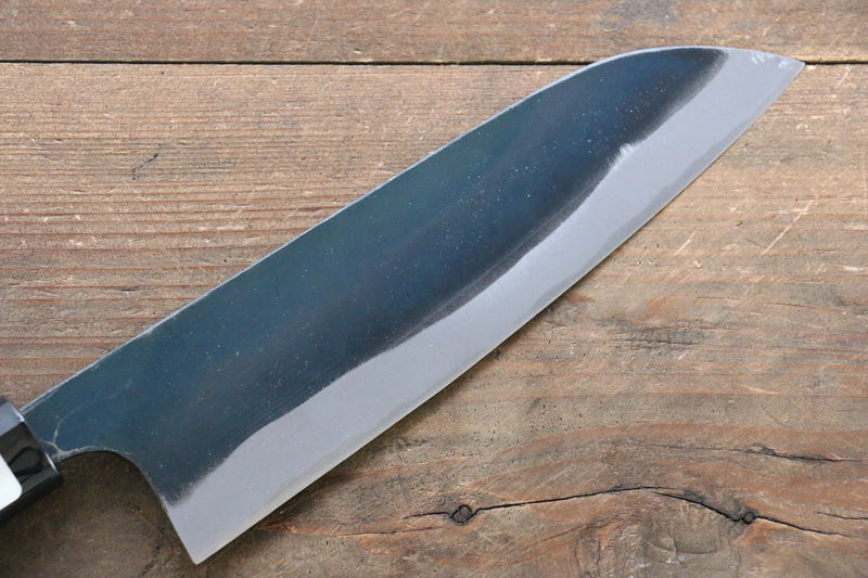 Kanetsune Acero Azul No.2 Kurouchi Santoku  165mm Mango de Magnolia - Japanny-SP