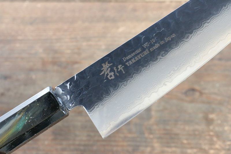 Sakai Takayuki VG10 Damasco de 33 Capas Santoku  170mm Mango de Laquerado de arce vivo (Saiu) - Japanny-SP