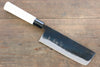 Kanetsune Acero Blanco No.2 Kurouchi Nakiri  165mm Mango de Magnolia - Japanny-SP