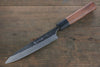 Yoshimi Kato Blue Super Clad Kurouchi Petty-Utility Japanese Chef Knife 150mm Honduras Handle - Japanny-SP