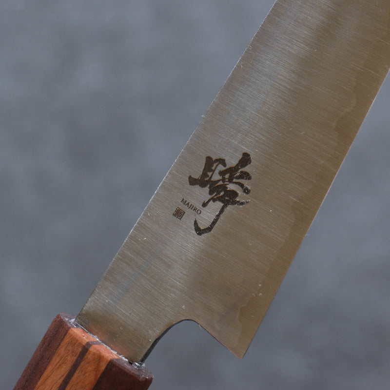 Shigeki Tanaka Majiro Acero de Plata No.3 Petty-Utilitario  150mm Mango de Maple, cerezo, Nogal - Japanny-SP