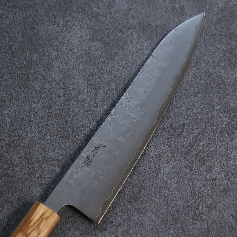 Seisuke SLD Washiji Gyuto Cuchillo Japones 210mm Mango de Arce quemado - Japanny-SP