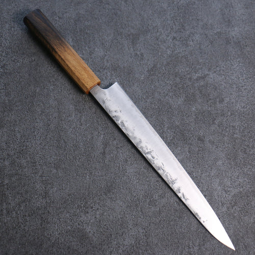 Seisuke SLD Washiji Sujihiki Cuchillo Japones 240mm Mango de Arce quemado - Japanny-SP