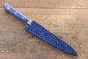 Seisuke Seiten Molibdeno Petty-Utilitario  120mm Mango de Madera de pakka azul  con Funda - Japanny-SP