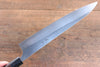 Shungo Ogata SG2 Kurouchi Terminado Negro Sujihiki  240mm Mango de Shitan - Japanny-SP