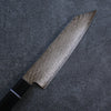 Seisuke AUS10 Espejo Cruzado Bunka Cuchillo Japones 180mm Mango de Madera de Pakka Negra - Japanny-SP