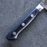 Seisuke Seiun VG10 de 33 Capas Damasco Petty-Utilitario Cuchillo Japones 135mm Mango de azul marino de pakka negra  con Funda - Japanny-SP