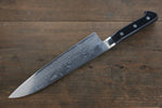 Takayuki Iwai VG10 Damasco Gyuto  210mm Mango de Madera de pakka - Japanny-SP