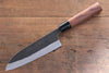 Nao Yamamoto Super Azul Kurouchi Santoku  165mm Mango de Nogal - Japanny-SP