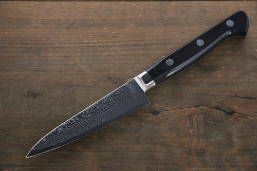 Takayuki Iwai VG10 Damasco Petty-Utilitario  105mm Mango de Madera de pakka - Japanny-SP