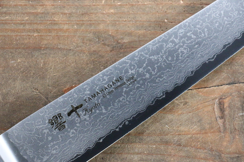 Tamahagane Kyoto 63 capas Damasco Sujihiki  240mm KP-1113 - Japanny-SP