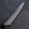 Kikuzuki Acero de Plata No.3 Bokashi Gyuto 240mm Mango de Magnolia - Japanny-SP