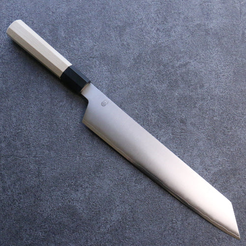 Kikuzuki Acero de Plata No.3 Bokashi Kiritsuke Gyuto 270mm Mango de Magnolia - Japanny-SP