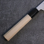 Kikuzuki Acero de Plata No.3 Kasumitogi Sakimaru Takohiki Cuchillo Japones 270mm Mango de Magnolia - Japanny-SP