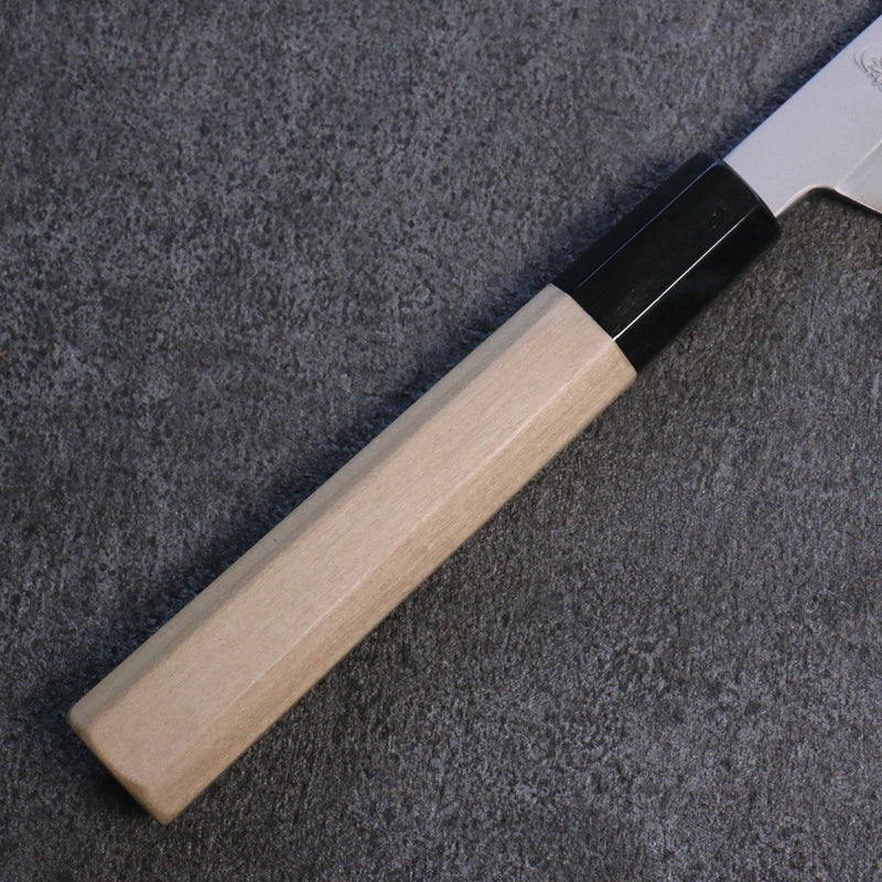 Kikuzuki Acero de Plata No.3 Kasumitogi Sakimaru Takohiki Cuchillo Japones 270mm Mango de Magnolia - Japanny-SP