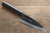 Takayuki Iwai Acero Blanco No.1 Kurouchi Deba  110mm Mango de Shitan - Japanny-SP