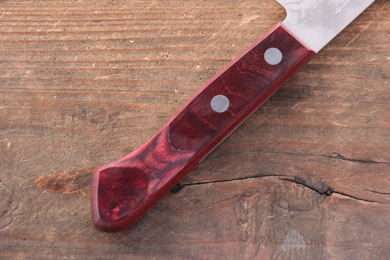 Nao Yamamoto VG10 Damasco Petty-Utilitario  135mm Mango de Madera de pakka roja - Japanny-SP