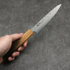 Seisuke SLD Washiji Petty-Utilitario Cuchillo Japones 135mm Mango de Arce quemado - Japanny-SP