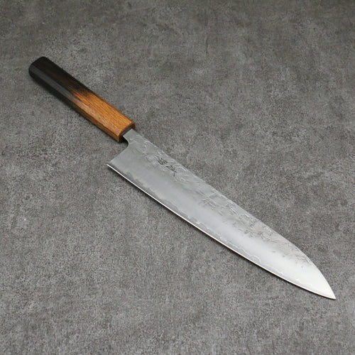 Seisuke SLD Washiji Gyuto Cuchillo Japones 240mm Mango de Arce quemado - Japanny-SP