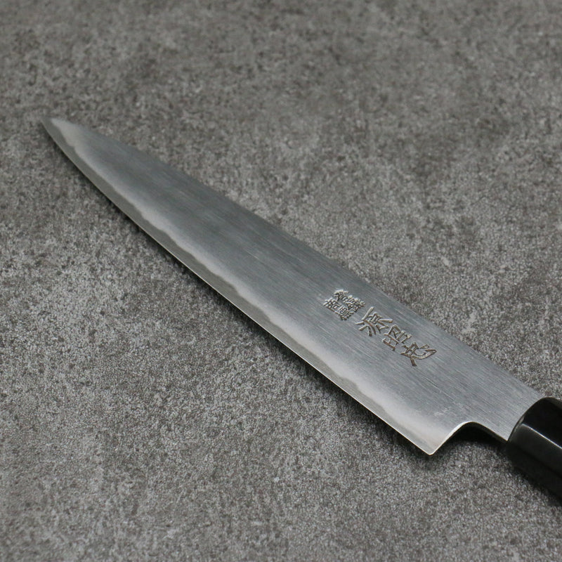 Minamoto Akitada Acero Blanco No.2 Kasumitogi Petty-Utilitario Cuchillo Japones 150mm Mango de Magnolia - Japanny-SP