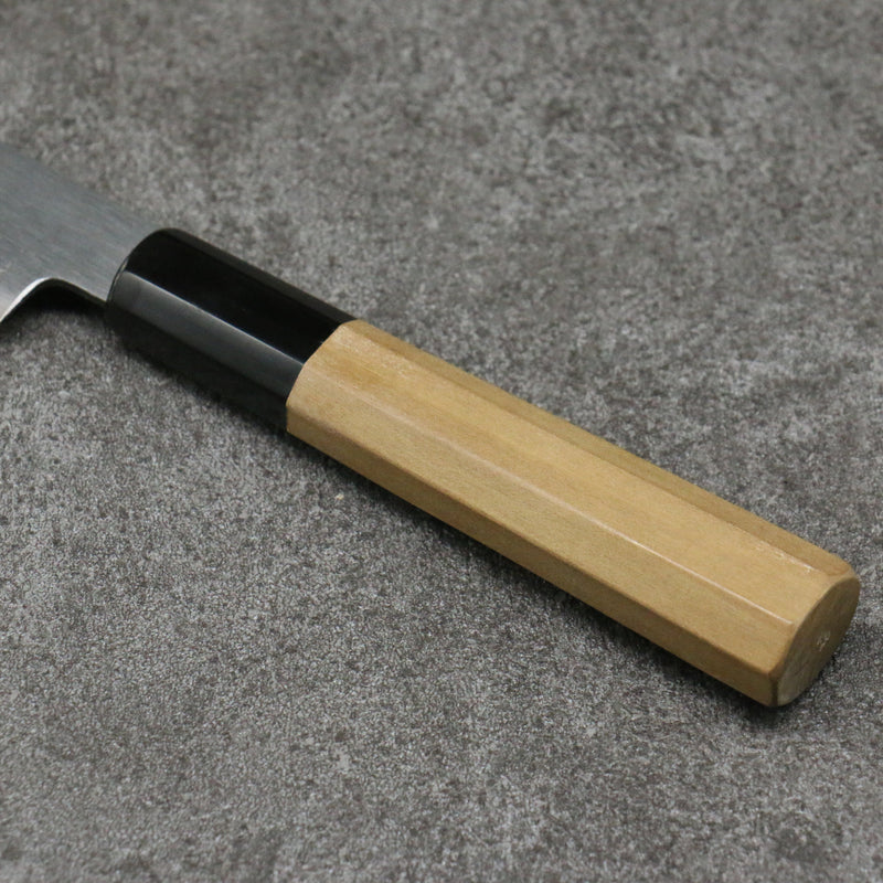 Minamoto Akitada Acero Blanco No.2 Kasumitogi Petty-Utilitario Cuchillo Japones 150mm Mango de Magnolia - Japanny-SP